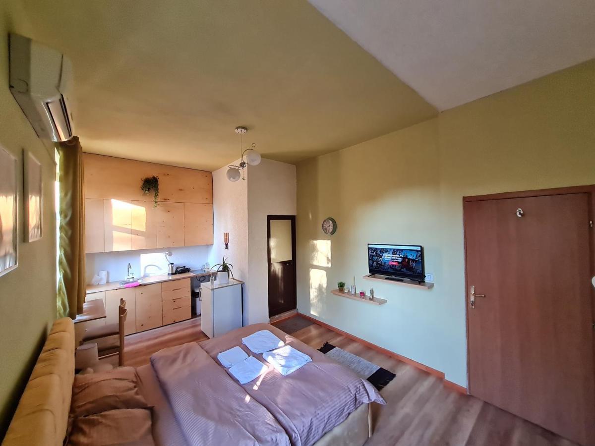 Ex-Block District Charming Studio Apartment With Treeish Sorrounding View! Тирана Экстерьер фото